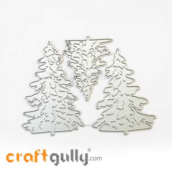 Dies - Metal - Christmas Tree - Pack of 3