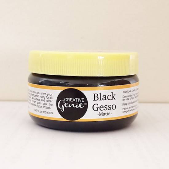 Craft Gesso - Black - Matte - 200gms