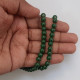 Glass Beads 6mm Round - Dark Green - 1 String