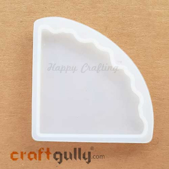 Silicone Moulds - Coasters #3 - Corner - Pack of 1