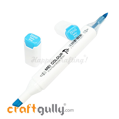 Alcohol Ink Markers - 2 In 1 Soft - Baby Blue
