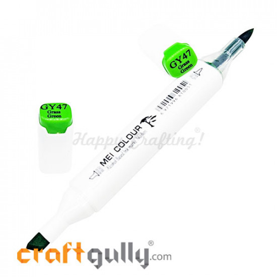 Alcohol Ink Markers - 2 In 1 Soft - Grass Green
