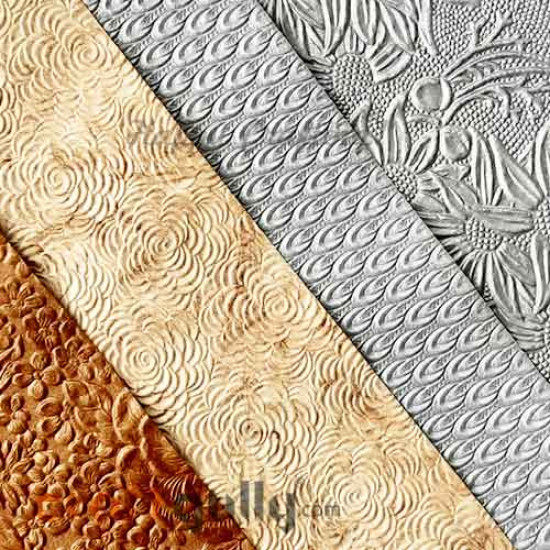 Papers A4 - Embossed #5 - Metallic - Pack of 8