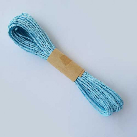 Paper Rope 2mm - Light Blue - 10 meters