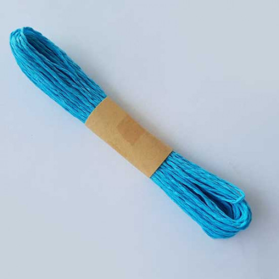 Paper Rope 2mm - Blue - 10 meters
