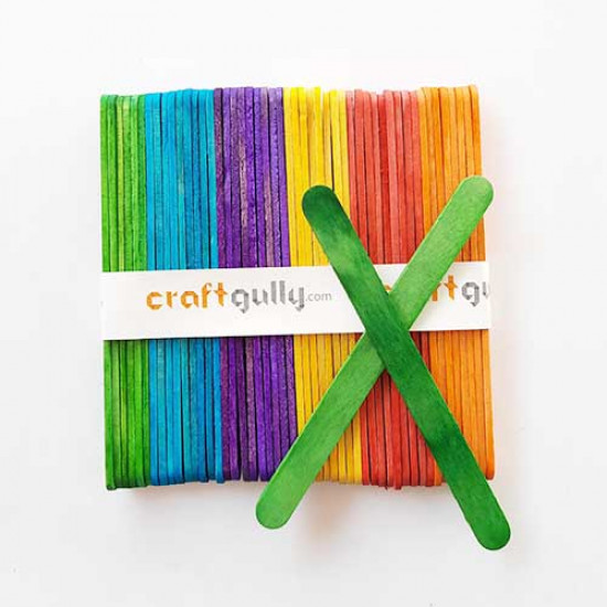 Buy Colored Ice Cream Sticks For Crafts Online. COD. Low Prices. Free  Shipping. Premium Quality.