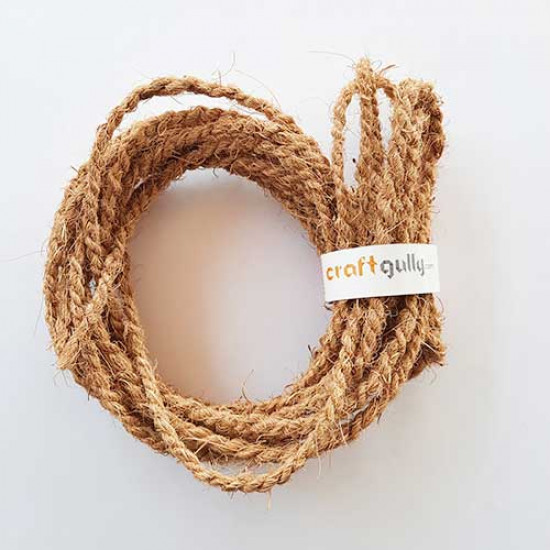 Buy Natural Coir Rope For Crafts Online. COD Available. Low Prices. Fast  Shipping. Premium Quality.