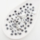 Googly Eyes 9mm - Round - 100 Pcs