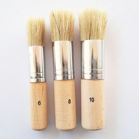 Brushes - Stenciling #3 - Set of 3
