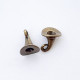 Charms 12mm Metal - Witch Hat - Bronze - Pack of 2