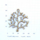 Charms 44mm Metal - Tree #8 - Bronze - Pack of 1