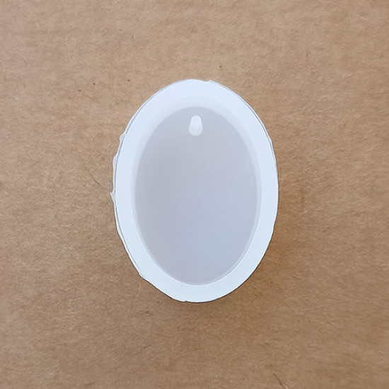 Silicone Moulds - Pendant #1 - Oval - Pack of 1