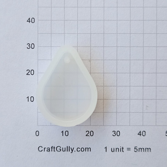 Silicone Moulds - Pendant #2 - Drop - Pack of 1