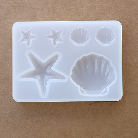 Silicone Moulds - Assorted #4 - Shells - Pack of 1