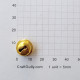 Metal Buttons #3 - Ghunghroo Bells - Golden - Pack of 6