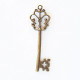 Charms 58mm Metal - Keys # 11 - Bronze - Pack of 1