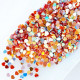 Sequins 3mm - Heart #5 - Assorted - 20gms