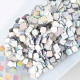 Sequins 4mm - Square #2 - Metallic Silver - 20gms