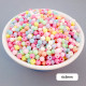 Acrylic Beads 6mm Round - Assorted - 20gms / 185 Beads