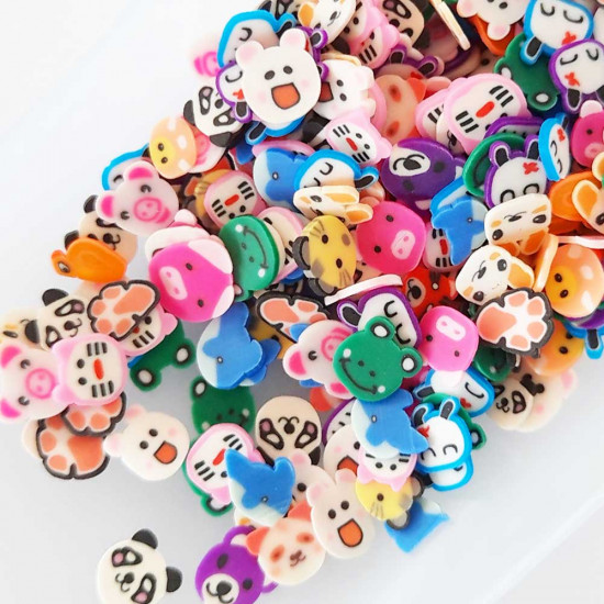 Shaker Slices - Mixed Animals - 15gms Shaker Slices - Mixed Animals - 15gms
