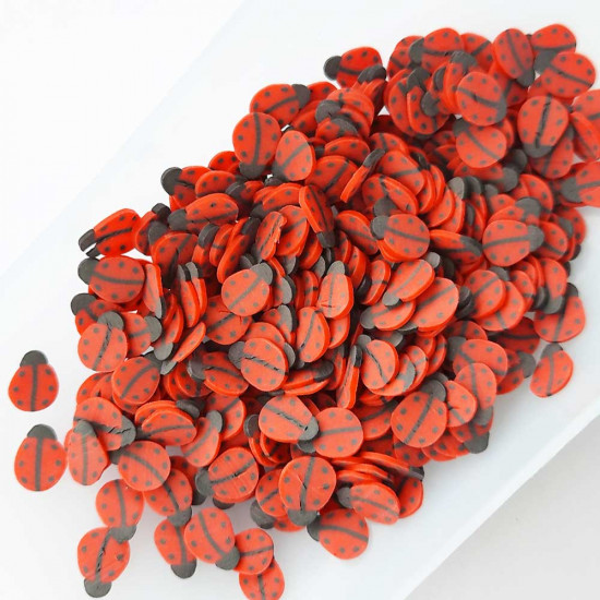 Shaker Slices - Little Ladybugs - 15gms Shaker Slices - Little Ladybugs - 15gms