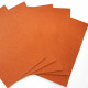 Glitter CardStock A4 - Orange - 5 Sheets