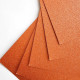 Glitter CardStock A4 - Orange - 5 Sheets