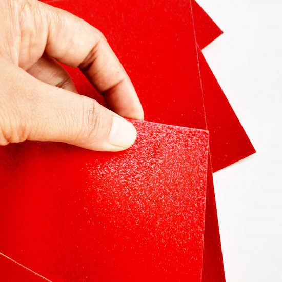 Glitter CardStock A4 - Dark Red - 5 Sheets Glitter CardStock A4 - Dark Red - 5 Sheets