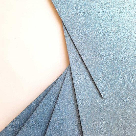 Glitter CardStock A4 - Blue - 5 Sheets Glitter CardStock A4 - Blue - 5 Sheets