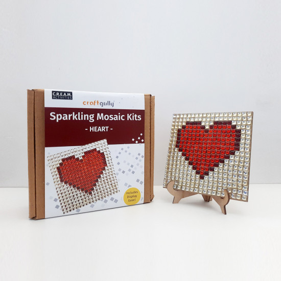 Sparkling Mosaic Kits - Heart