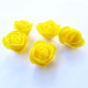 Foam Flowers #3 - 30mm Rose Sunflower Yellow - 5 Roses