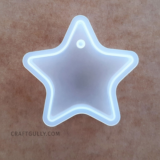 Silicone Moulds #12 - Hanging Star - Pack of 1