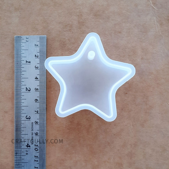 Silicone Moulds #12 - Hanging Star - Pack of 1