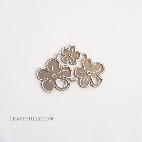 Thin Cut Dies - Flowers #7 - Set of 3