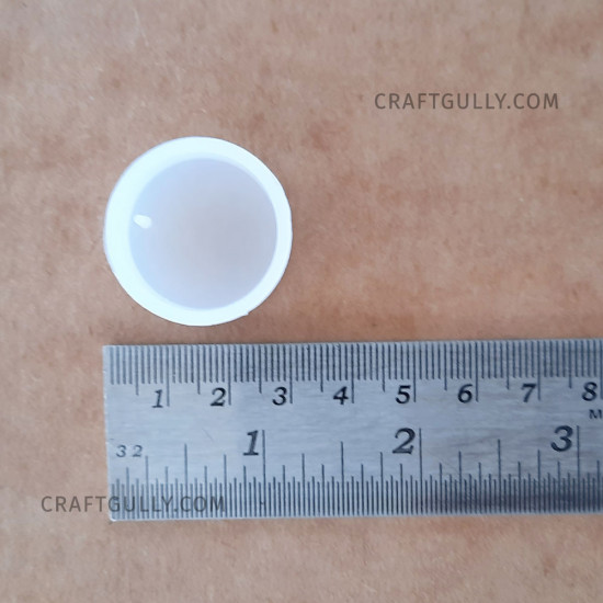 Silicone Moulds #23 - Pendant Round - Pack of 1