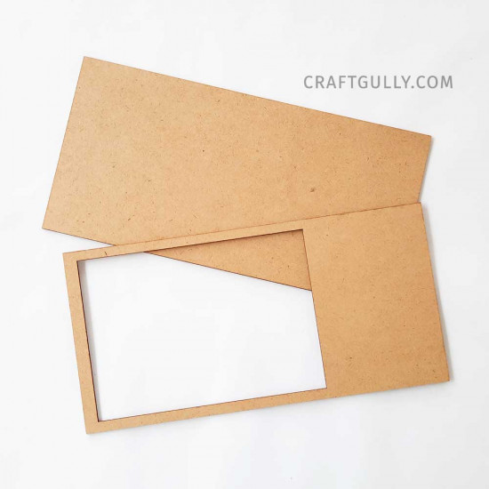 MDF Frames #1 - Rectangle 10 inches - Set of 2