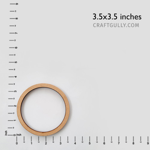 MDF Rings #2 - 3.5 inches - Pack of 1