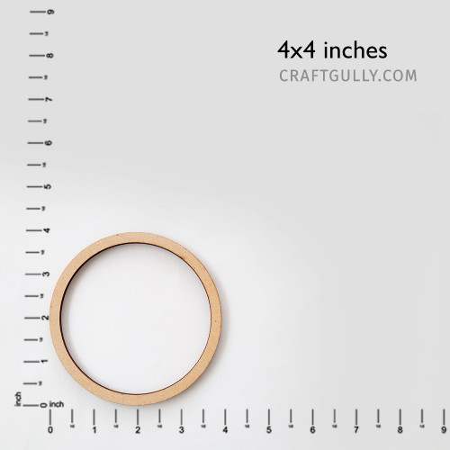 MDF Rings #3 - 4 inches - Pack of 1