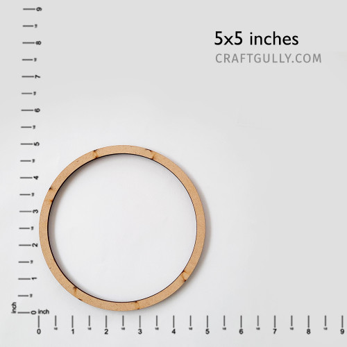 MDF Rings #5 - 5 inches - Pack of 1