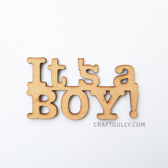 MDF Sentiments #13 - It's A Boy