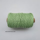 Cotton Macrame Cords 3mm Single Strand - Pastel Green - 20 meters