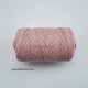 Cotton Macrame Cords 3mm Single Strand - Baby Pink - 20 meters