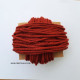 Cotton Macrame Cords 4mm Twisted - Red - 20 meters