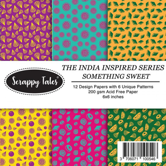 Pattern Papers 6x6 - Something Sweet - Pack of 12