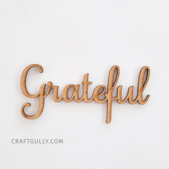 MDF Sentiments #20 - Grateful