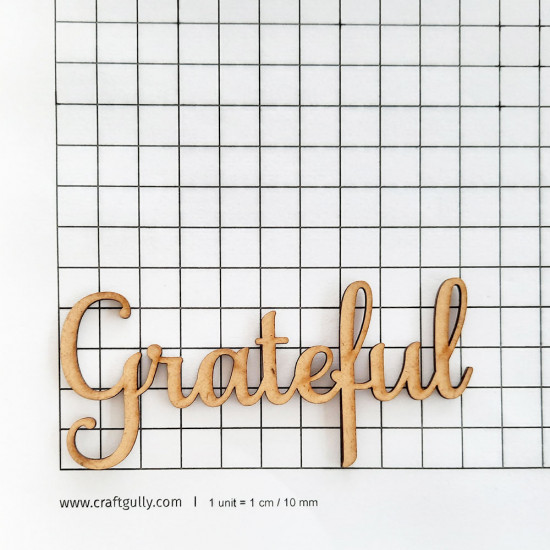 MDF Sentiments #20 - Grateful