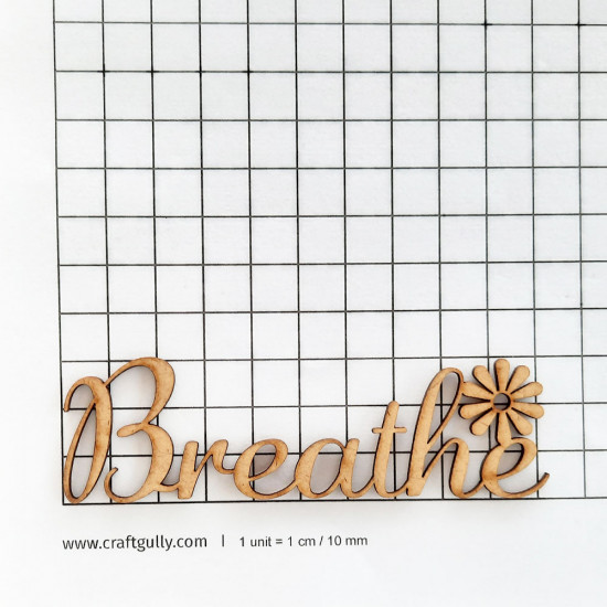 MDF Sentiments #24 - Breathe