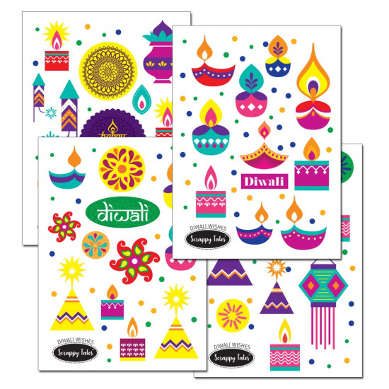 Paper Elements A5 - Diwali Wishes - 4 sheets