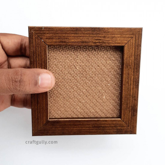 Photo Frame #1 - 4x4 inches - Metallic Dual Bronze