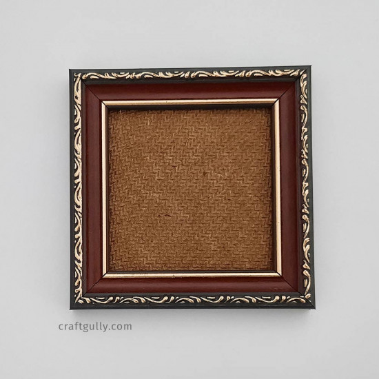 Buy 4x4 inches Photo Frame In Metallic Golden Finish Online. COD